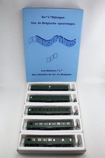 Olaerts H0 - TGO-L-3601 - Modeltrein personenwagonset (1) -