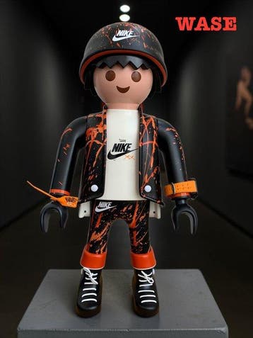 Playmobil - Figurine - NIKE CUSTOM STREET ART - Plastique