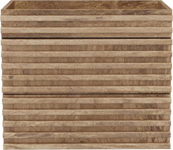 Wastafelkast - Wastafelmeubel - Wastafelonderkast - 60x45x50, Verzenden, Nieuw