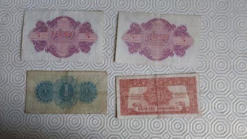 Oostenrijk. - 14 Banknotes - Various Dates (Zonder