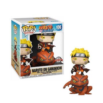 Funko Pop  Naruto  Naruto on Gamakichi 106 *Hot Topic *, Collections, Verzenden