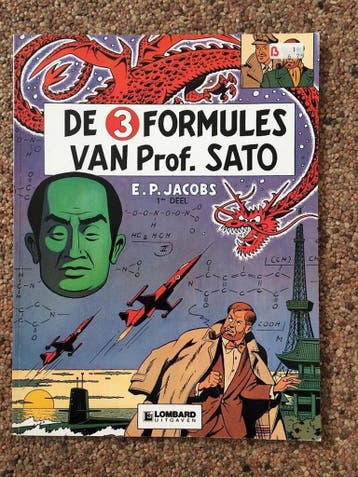 De 3 formules van professor sato 9789064214844, Verzenden, Gelezen, Edgar P. Jacobs