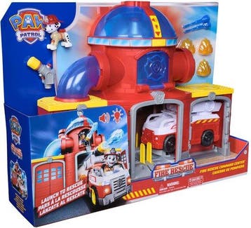 PAW Patrol - Brandweerkazerne Speelset - met Marshall-fig..., Verzenden, Nieuw