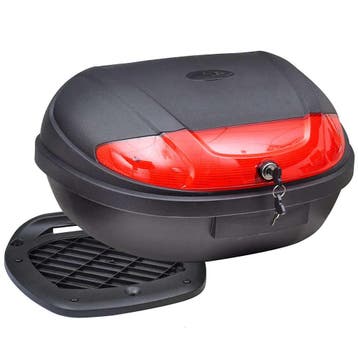 Topkoffer 72L voor 2 helmen - Tweede kansje (motor koffer), Motoren, Accessoires | Koffers en Tassen, Verzenden, Zo goed als nieuw