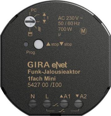 Système de Bus dactionneurs Pour stores Gira ENet - 542700, Verzenden