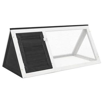 Konijnenhok grijs -34% | Retour Deal | Sla je slag, Minder dan 60 cm, Verzenden, Zo goed als nieuw, Konijn