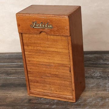 Solila - Doos - Fournituren roldeur kastje - Hout -
