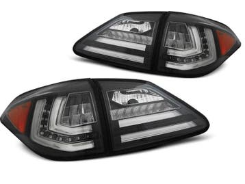 Carnamics Achterlichten | Lexus RX 09-12 5-d | LED Bar zwart, Verzenden