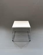 USM Haller, Upcycled - Bijzettafel - Chroom, Staal
