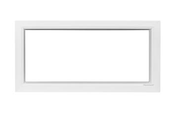 PVC raam vast b100xh50 cm wit Ug=1.1 Volgens EPC, Ophalen of Verzenden, Gevelraam of Ruit