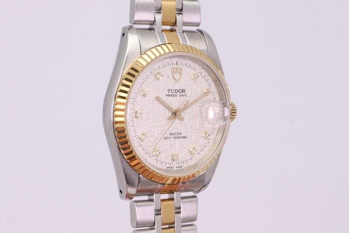 Tudor - Prince Date - Zonder minimumprijs - 74033 | Silver, Bijoux, Sacs & Beauté, Montres | Anciennes | Antiquités