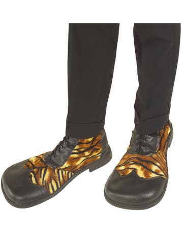 Extra grote Schoenen met tijgerprint, Ophalen of Verzenden