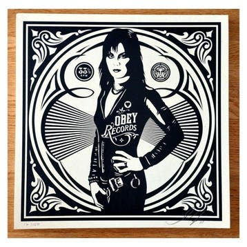 Shepard Fairey (OBEY) (1970) - Black Heart (artist proof)