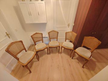 Cabriolet (meuble) (5) - Bois dur - Hauteur : 60 cm