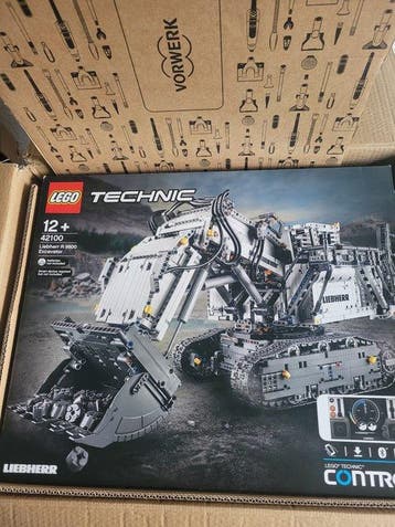 Lego Set - 42100 - Technic - Liebherr R 9800, Nieuw