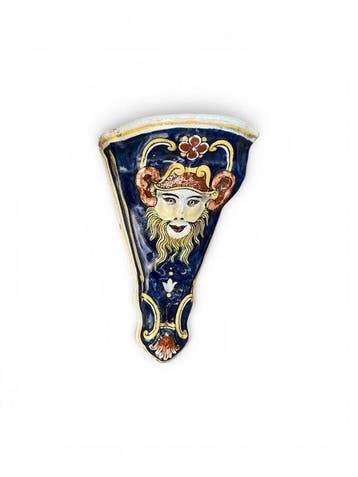 Faïence de Rouen XVIIIeme - Console (2) - Faience -, Antiquités & Art