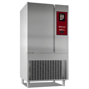 Blastchiller | 10 Niveaus (EN/GN) | Max. 50kg (Koelen) /, Verzenden