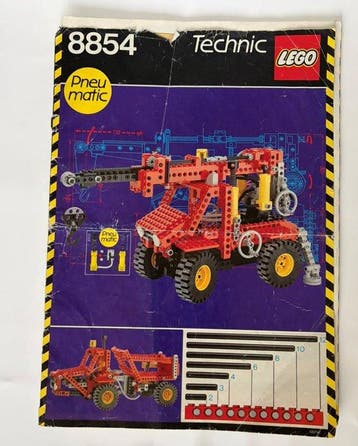 Lego Set - 8854-1 - Technic - Power Crane