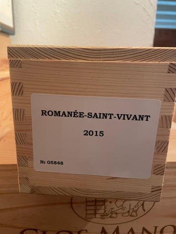 2015 Domaine de la Romanée-Conti Romanée-Saint-Vivant -, Verzamelen, Nieuw