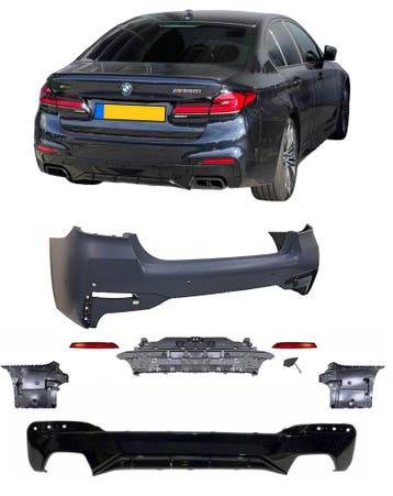 Achterbumper | BMW | 5-Serie 2016-2020 | G30 Pre-LCI | M-Tec, Verzenden, Nieuw, BMW