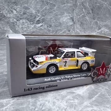 CMR 1:43 - Voiture miniature - Audi Quattro S1 Rallye Monte