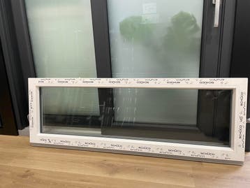 Schüco Premium kwaliteit vaste ramen met hoogrendementsglas, 75 tot 150 cm, Kunststof, Raamkozijn, Nieuw