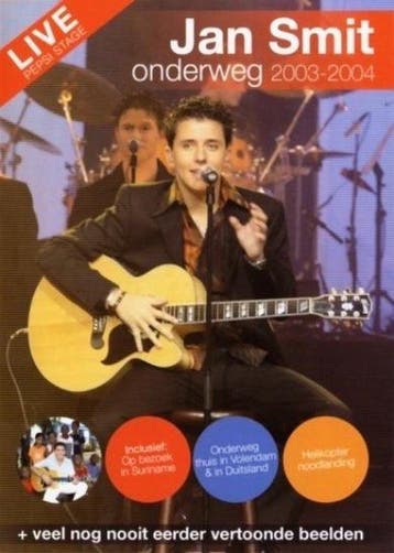 Jan Smit - Onderweg 2003-2004 (dvd tweedehands film), Cd's en Dvd's, Ophalen of Verzenden, Nieuw in verpakking