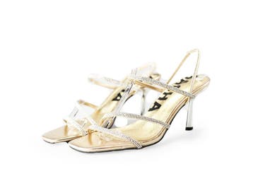 Sacha Sandalen in maat 40 Goud, Overige kleuren, Verzenden, Sandalen of Muiltjes, Zo goed als nieuw
