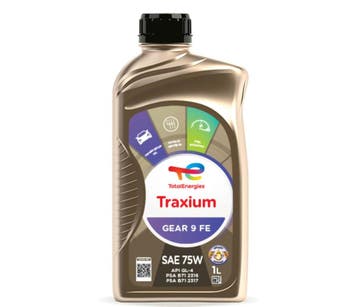 Total Traxium GEAR 9 FE 75W 1 Liter, Ophalen of Verzenden