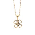 Bvlgari - Ketting met hanger roze goud