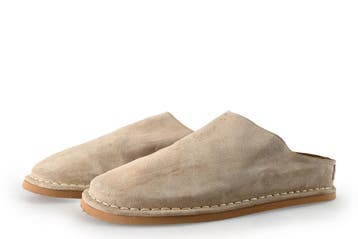 Shabbies Amsterdam Instappers in maat 41 Beige, Kleding | Heren, Schoenen, Overige kleuren, Verzenden, Shabbies Amsterdam, Overige typen