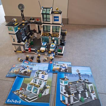 Lego Set - 7744 - Ville - City Politiebureau