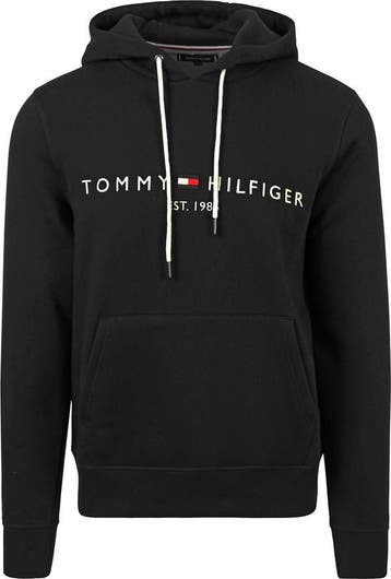 Tommy Hilfiger Hoodie Core Zwart maat Maat 52/54 (L) Heren, Maat 52/54 (L), Verzenden, Zwart, Tommy Hilfiger