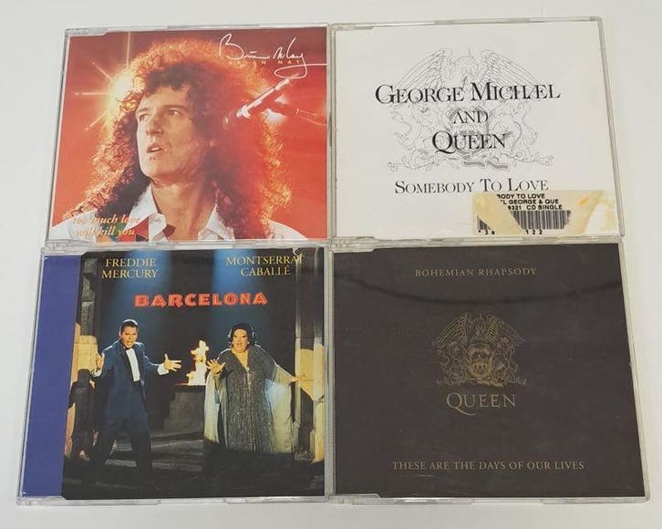 Bundel van Queen CD Singles, Cd's en Dvd's, Cd's | Rock, Verzenden