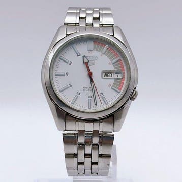 Seiko - Seiko 5 Automatic 21 Jewels Day-Date - Zonder