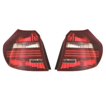 FEUX ARRIÈRE POUR BMW E87 03-12 E81 06-12 ROUGE FUMÉ, Verzenden