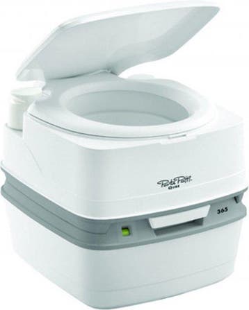 Thetford Qube 335 Porta Potti - Met Hold Down Kit - Wit, Verzenden, Nieuw