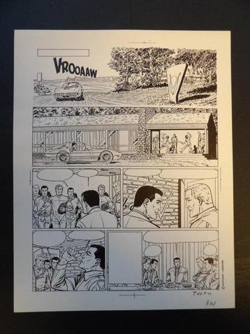 Graton, Jean - 1 Proefdruk - Michel Vaillant 10 - Lhonneur, Nieuw