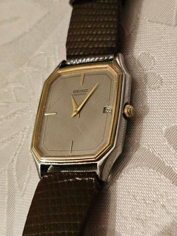 Seiko - Seiko Quartz rechteckig - Zonder minimumprijs -