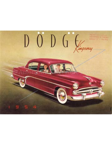 1954 DODGE KINGSWAY BROCHURE ENGELS (USA), Nieuw