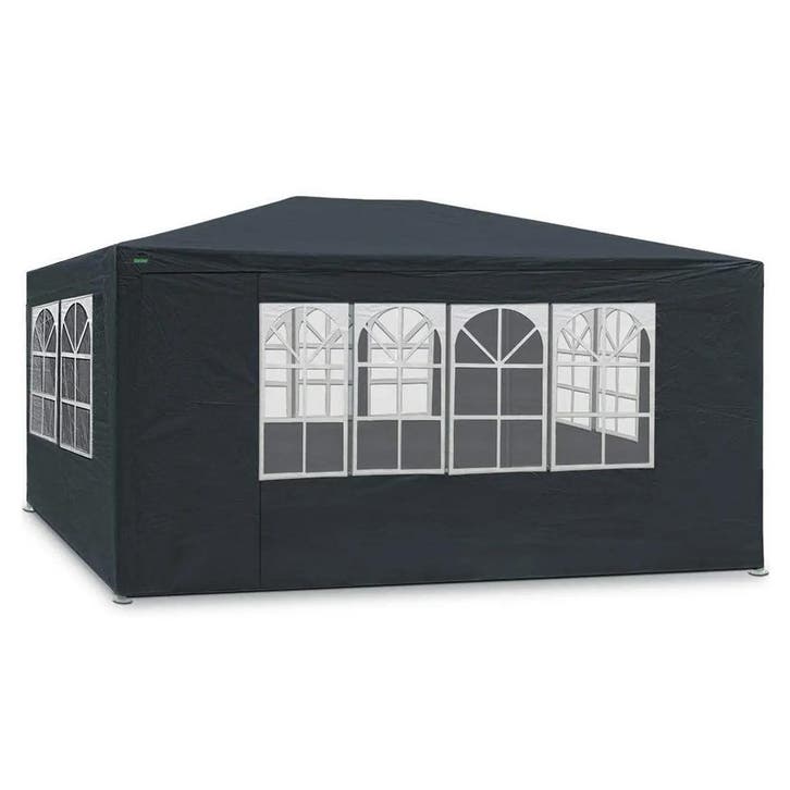 MaxxGarden Partytent 3x4m - met Zijwanden - Antraciet (Tuin), Jardin & Terrasse, Tonnelles, Enlèvement ou Envoi