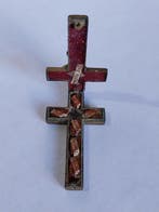 Relikwie - Brons, Hout, Textiel, Papier - 1850-1900 - Het