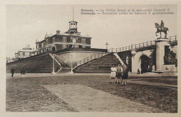 Belgique - Ville et paysages, Ostende - Oostende - Carte, Gelopen