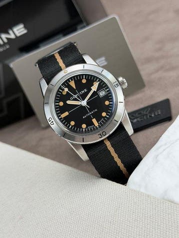 Glycine - Sea Kraken Automatic Date Black - GL0501 - Homme -