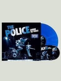 Police - Around The World (blue vinyl) LP/DVD + Backstage, Nieuw in verpakking