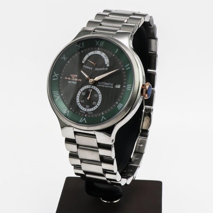 MUREX - RETRO Automatique Swiss Made Watch - MUA663-SR-12, Bijoux, Sacs & Beauté, Montres | Hommes