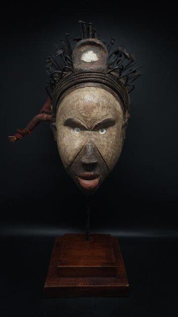 Prachtig masker - Bakongo - Congo RDC (Zonder minimumprijs)