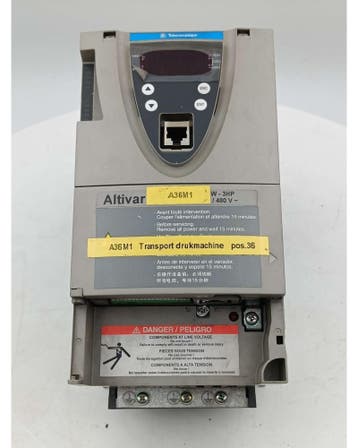 Telemecanique - Frequentiesturing - 2.2kW 3HP ATV71HU22N4, Verzenden