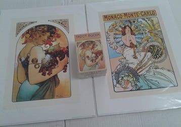 Alphonse Mucha - Cartes de tarot - mazzo tarocchi sigillato