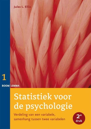 Verdeling van een variabele, samenhang tussen twee, Verzenden, Zo goed als nieuw, Jules L. Ellis